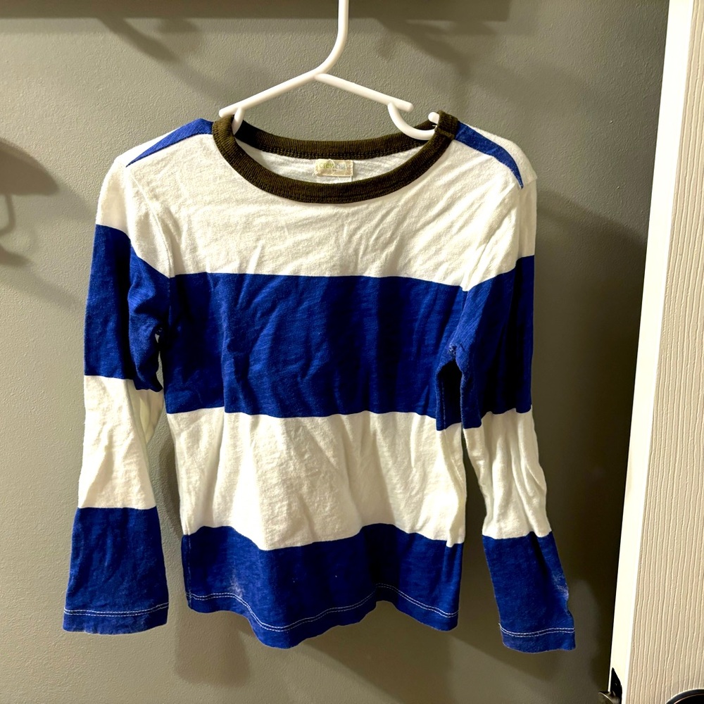 Crew cuts long sleeve shirt